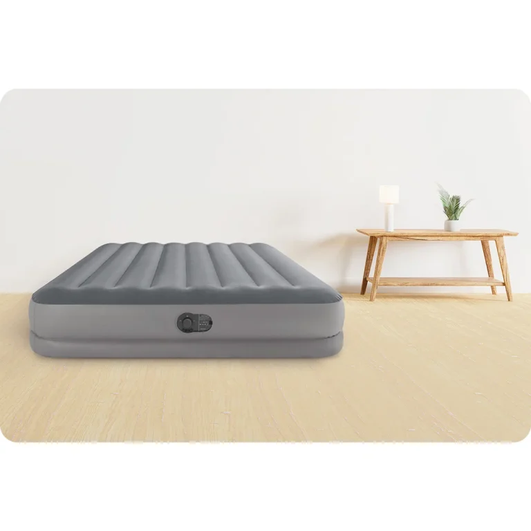 Madrac Na Napuhavanje 203 × 152 × 30 Cm S Ugrađenom Električnom Pumpom Intex 64114 11