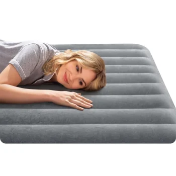 Madrac Na Napuhavanje 203 × 152 × 30 Cm S Ugrađenom Električnom Pumpom Intex 64114 8