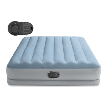Madrac Na Napuhavanje 203 × 152 × 36 Cm S Ugrađenom Električnom Pumpom Intex 64159 2