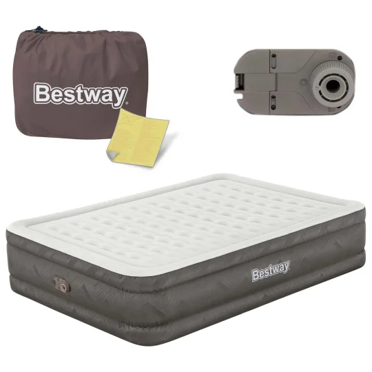 Madrac Na Napuhavanje 203 × 152 × 46 Cm S Ugrađenom Električnom Pumpom Bestway 69050 1