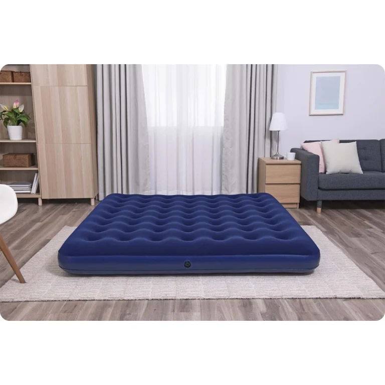 Madrac Na Napuhavanje 203 × 183 × 22 Cm S Klipnom Pumpom Bestway 67004 6