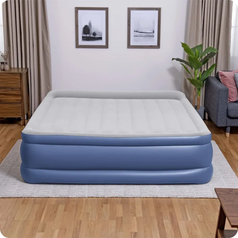 Madrac Na Napuhavanje 203 × 193 × 56 Cm S Električnom Pumpom Bestway 67692 4