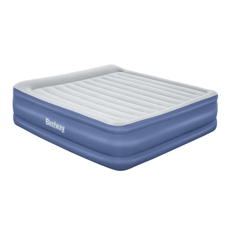 Madrac Na Napuhavanje 203 × 193 × 56 Cm S Električnom Pumpom Bestway 67692 7