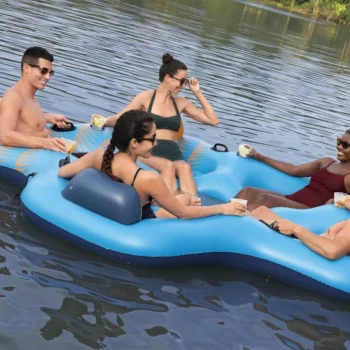 Madrac Za Plivanje S Otočnim Efektom Hydro Force 300/287 Cm Bestway 4