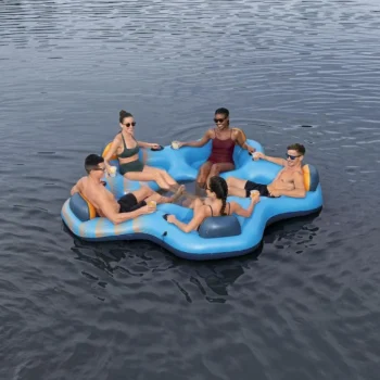 Madrac Za Plivanje S Otočnim Efektom Hydro Force 300/287 Cm Bestway 5