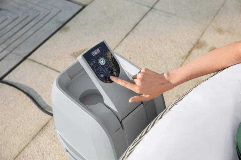 Madrid Lay Z Spa Jacuzzi Za Vrt Bestway Za 4 Osobe + Pumpa S Filterom + Navlaka 8