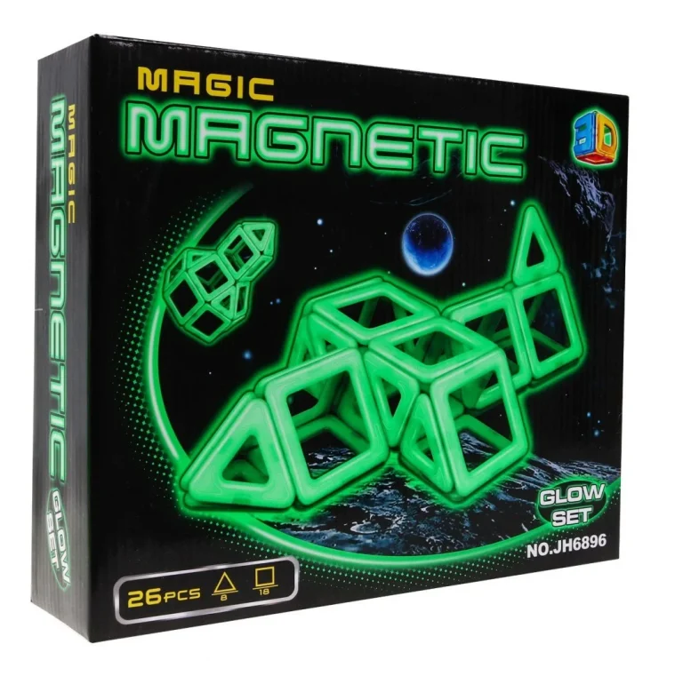 Magični Magnetski Blokovi Svijetle U Mraku 5