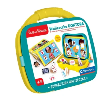 Magnetna Edukativna Liječnička Kutija Clementoni 50393, Poljski Jezik 6
