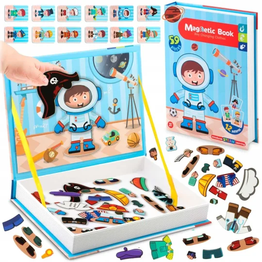 Magnetna Knjiga Slagalica Dress Up Rk 770 1