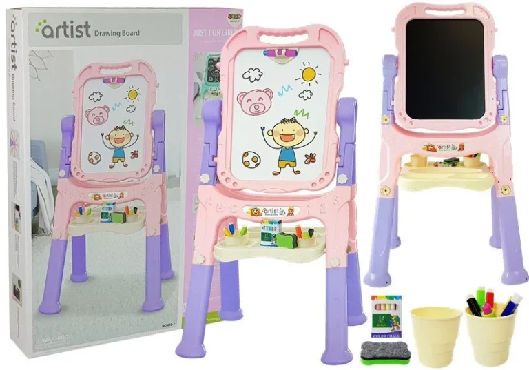 Magnetna Ploča Za Kredu Plavo Crvena, Pribor 1
