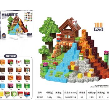 Magnetne Kocke 100 Kom Cfk13, 2,0 Cm 1