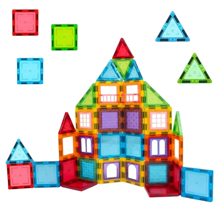 Magnetne Kocke 3d, šareni Set, 45 Dijelova 2