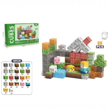 Magnetne Kocke 80 Kom Clt02, 2,0 Cm 2