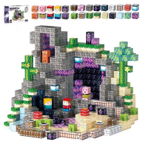 Magnetne Kocke My Magnetic Cube World – 100 Kom, 2,0 Cm