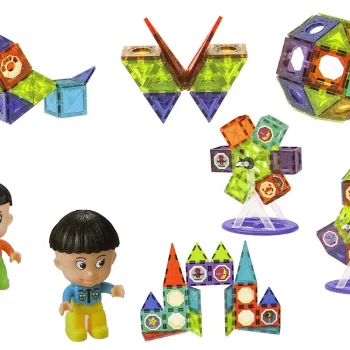 Magnetne Kockice 3d, Vrtuljak Vražjeg Mlina, 71 Komad 2