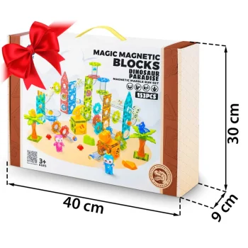 Magnetni Blokovi Dinosauri S Toboganom Rk 764 Ricokids 10