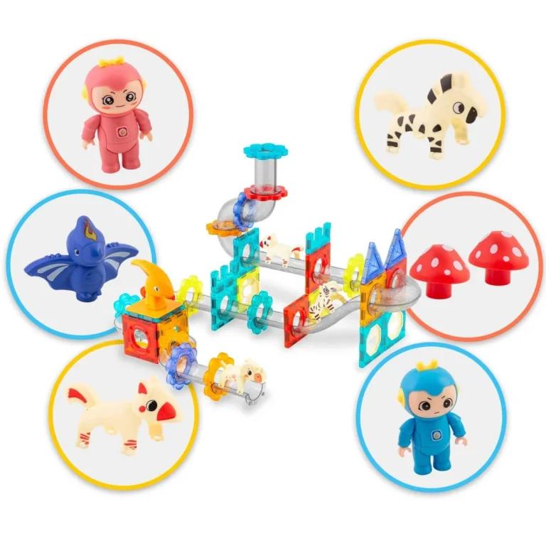 Magnetni Blokovi Dinosauri S Toboganom Rk 764 Ricokids 3