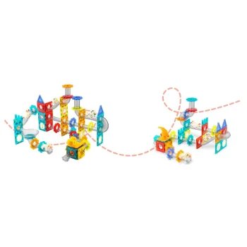 Magnetni Blokovi Dinosauri S Toboganom Rk 764 Ricokids 5