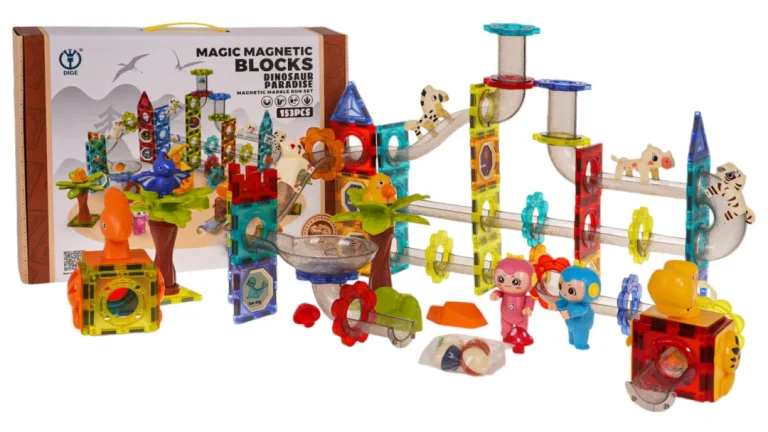 Magnetni Blokovi S Kuglicama Za Zoološki Vrt, Set Od 153 Komada 1