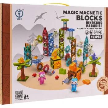 Magnetni Blokovi S Kuglicama Za Zoološki Vrt, Set Od 153 Komada 4