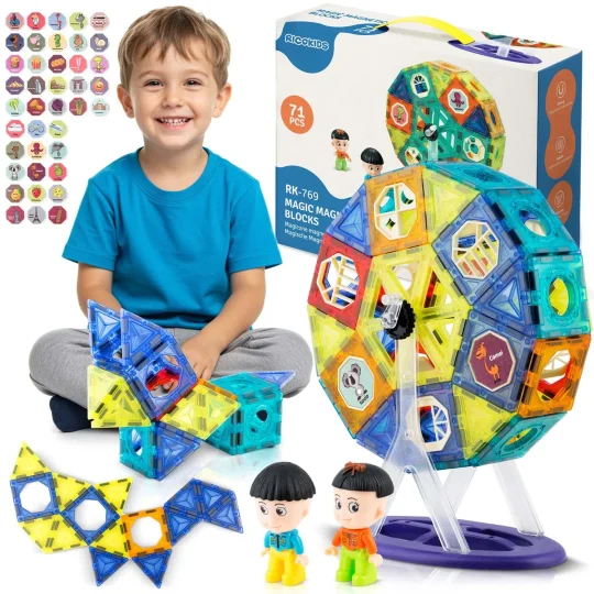 Magnetni Blokovi S Vrtuljkom Rk 769 Ricokids 1