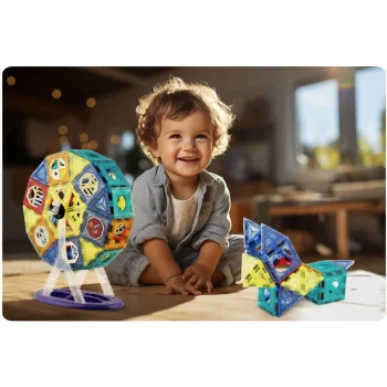 Magnetni Blokovi S Vrtuljkom Rk 769 Ricokids 17