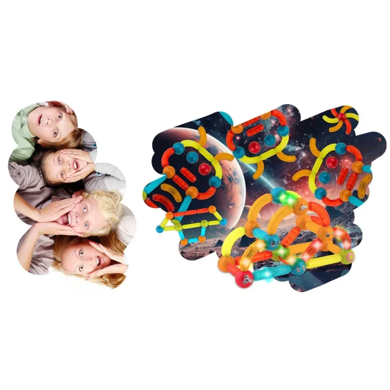 Magnetni Blokovi Sa Svjetlom Rk 767 Ricokids 10