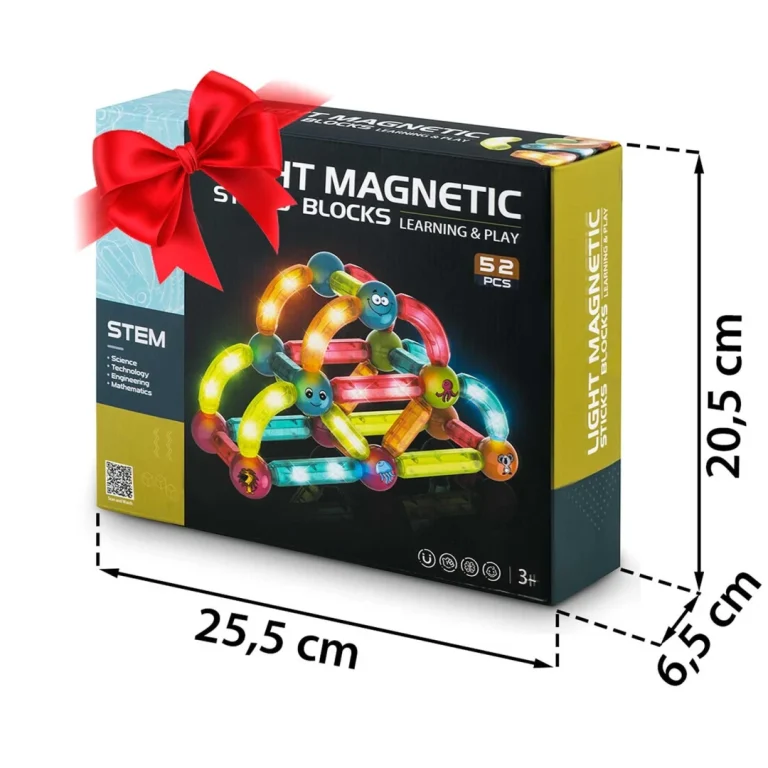 Magnetni Blokovi Sa Svjetlom Rk 767 Ricokids 11