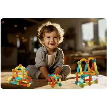 Magnetni Blokovi Sa Svjetlom Rk 767 Ricokids 12
