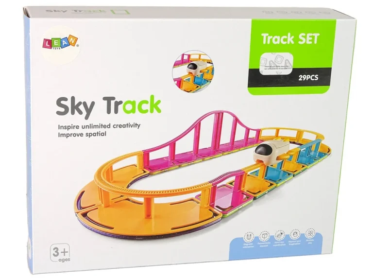 Magnetni Građevinski Blokovi Sky Track 29 Dijelova 4