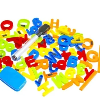 Magnetska Bijela Ploča S Izbrisivim Slovima I Brojevima 3