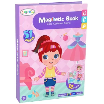 Magnetska Knjiga Slagalica Za Kostime Za Odijevanje 6