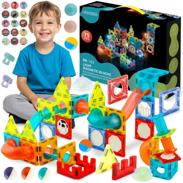 Magnetski Blokovi Sa Svjetlom Rk 763 Ricokids 1