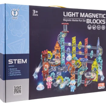 Magnetski Blokovi, Set Svjetlećih Kugli, 176 Komada 14