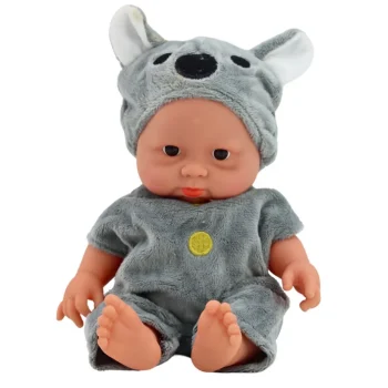 Mala Lutka Beba Siva S šeširom Koala 21 Cm 2