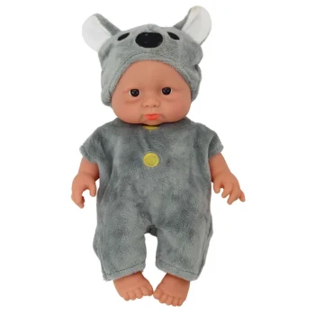Mala Lutka Beba Siva S šeširom Koala 21 Cm 3