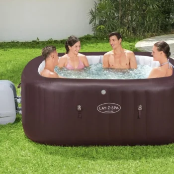 Maldivi Lay Z Spa Hydrojet Pro Vrtna Hidromasažna Kada Bestway 7 Sjedala + Led + Ugrađena Sjedala 4