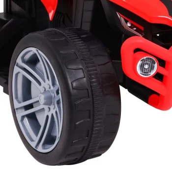 Mali Monster Quad Na Baterije Za Najmlađe Crveni 25w Pogon, Crvena Quad Na Akumulator 12