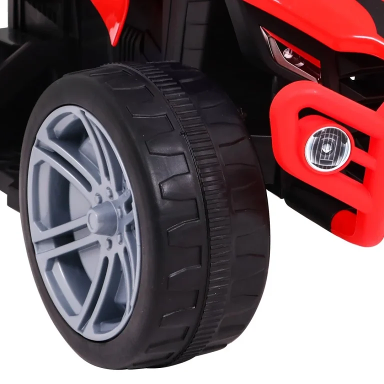 Mali Monster Quad Na Baterije Za Najmlađe Crveni 25w Pogon, Crvena Quad Na Akumulator 12