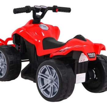 Mali Monster Quad Na Baterije Za Najmlađe Crveni 25w Pogon, Crvena Quad Na Akumulator 5
