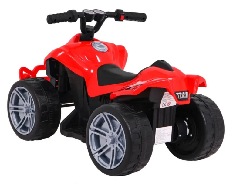 Mali Monster Quad Na Baterije Za Najmlađe Crveni 25w Pogon, Crvena Quad Na Akumulator 5