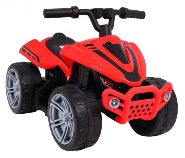 Mali Monster Quad Na Baterije Za Najmlađe Crveni 25w Pogon, Crvena Quad Na Akumulator 9
