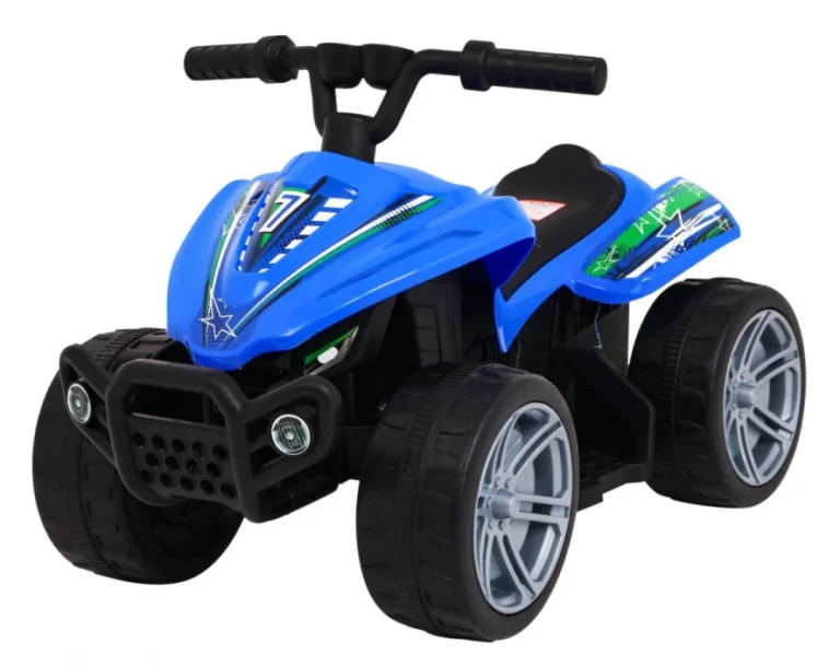 Mali Monster Quad Na Baterije Za Najmlađe, Plavi Pogon Od 25 W, Plava Quad Na Akumulator 1