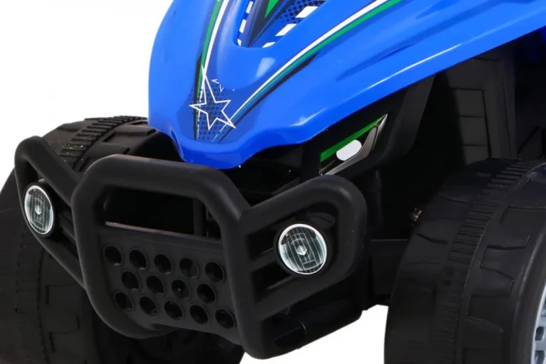 Mali Monster Quad Na Baterije Za Najmlađe, Plavi Pogon Od 25 W, Plava Quad Na Akumulator 10