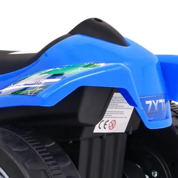 Mali Monster Quad Na Baterije Za Najmlađe, Plavi Pogon Od 25 W, Plava Quad Na Akumulator 11