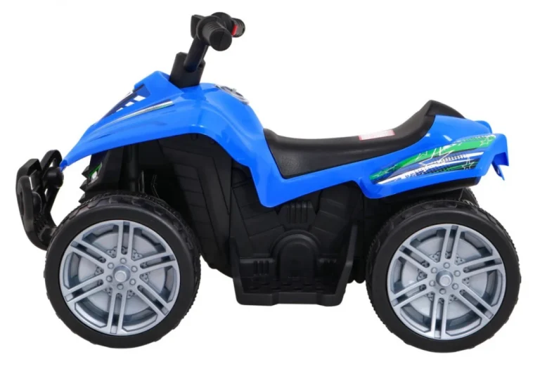 Mali Monster Quad Na Baterije Za Najmlađe, Plavi Pogon Od 25 W, Plava Quad Na Akumulator 4