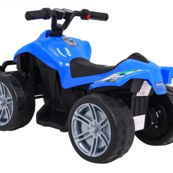 Mali Monster Quad Na Baterije Za Najmlađe, Plavi Pogon Od 25 W, Plava Quad Na Akumulator 5
