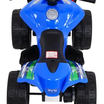 Mali Monster Quad Na Baterije Za Najmlađe, Plavi Pogon Od 25 W, Plava Quad Na Akumulator 7