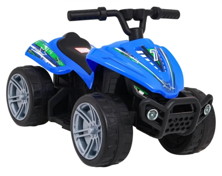 Mali Monster Quad Na Baterije Za Najmlađe, Plavi Pogon Od 25 W, Plava Quad Na Akumulator 9