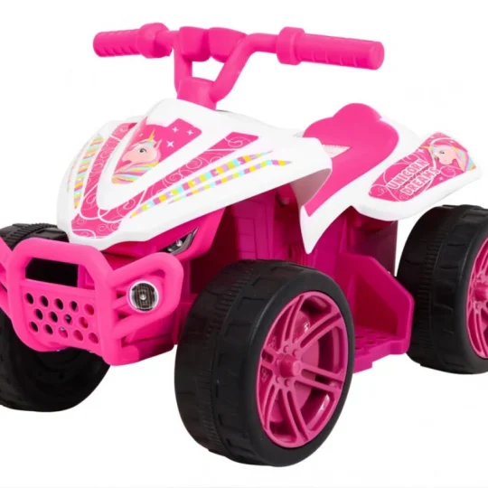 Mali Monster Quad Na Baterije Za Najmlađe, Ružičasti Pogon Od 25 W Quad Na Akumulator 1
